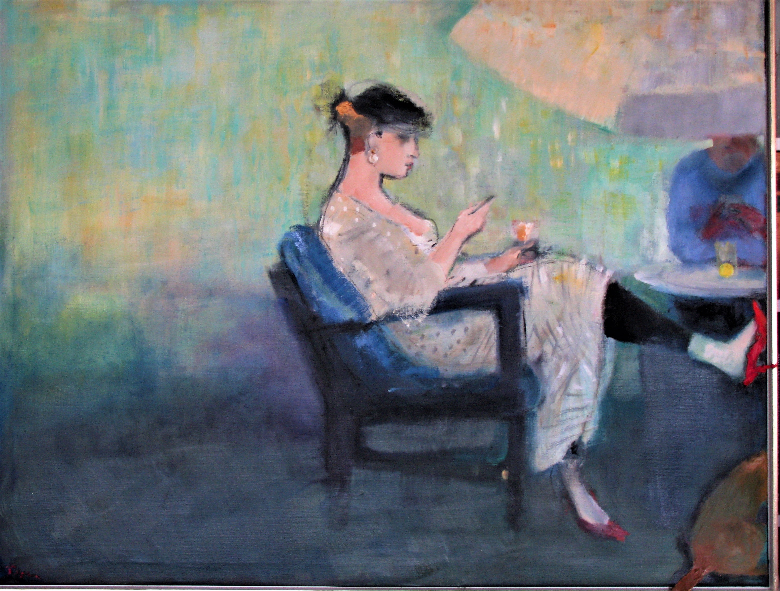 A Conversation 90x116 cm