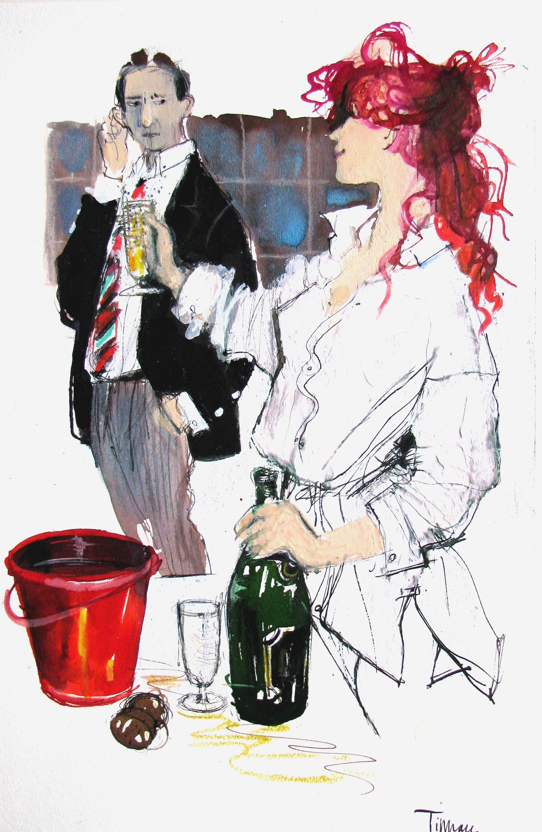 Marika Cobold Hj”rne, Champagne