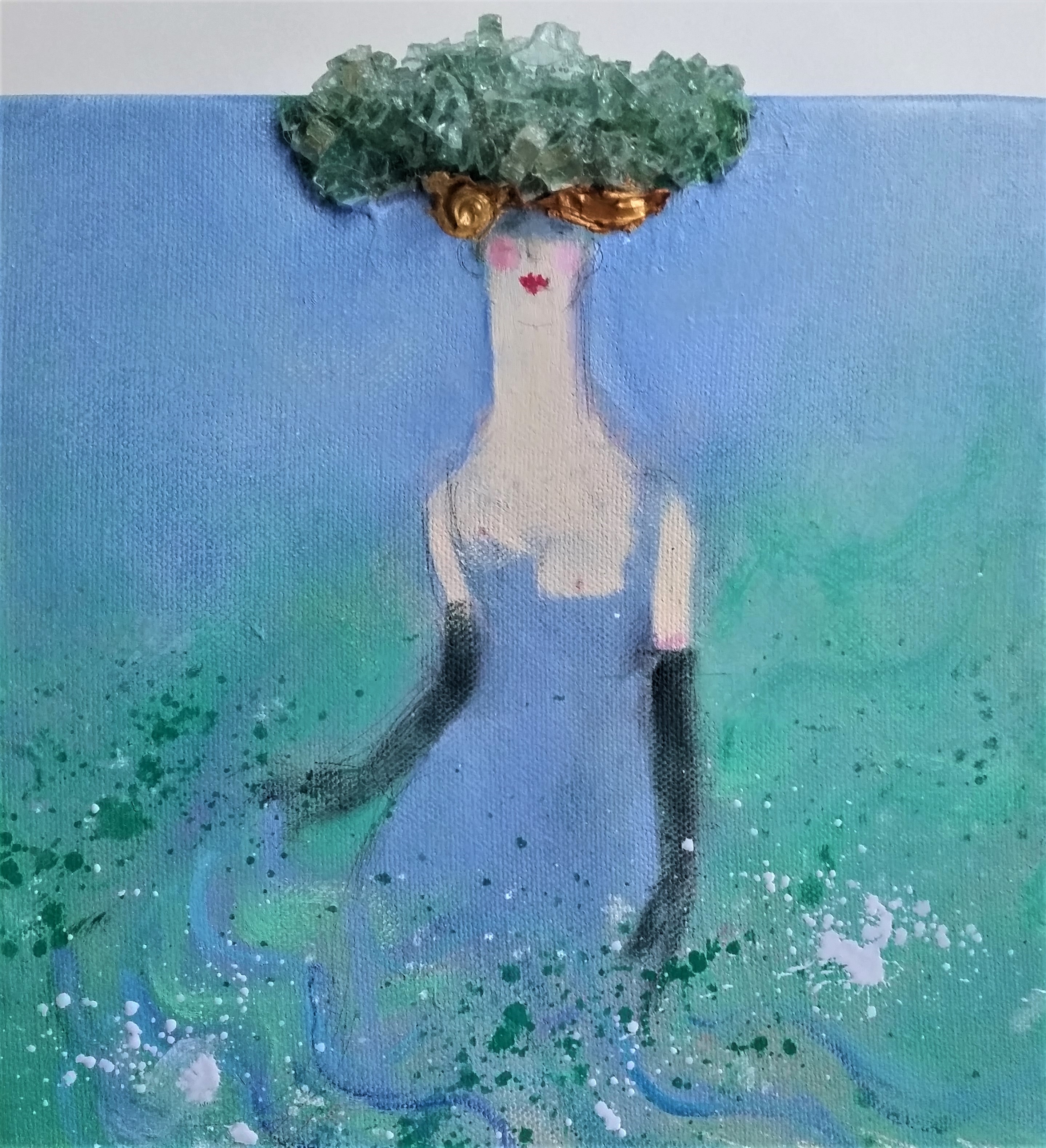 (Mini) The Queen of the Ocean 20x20 cm